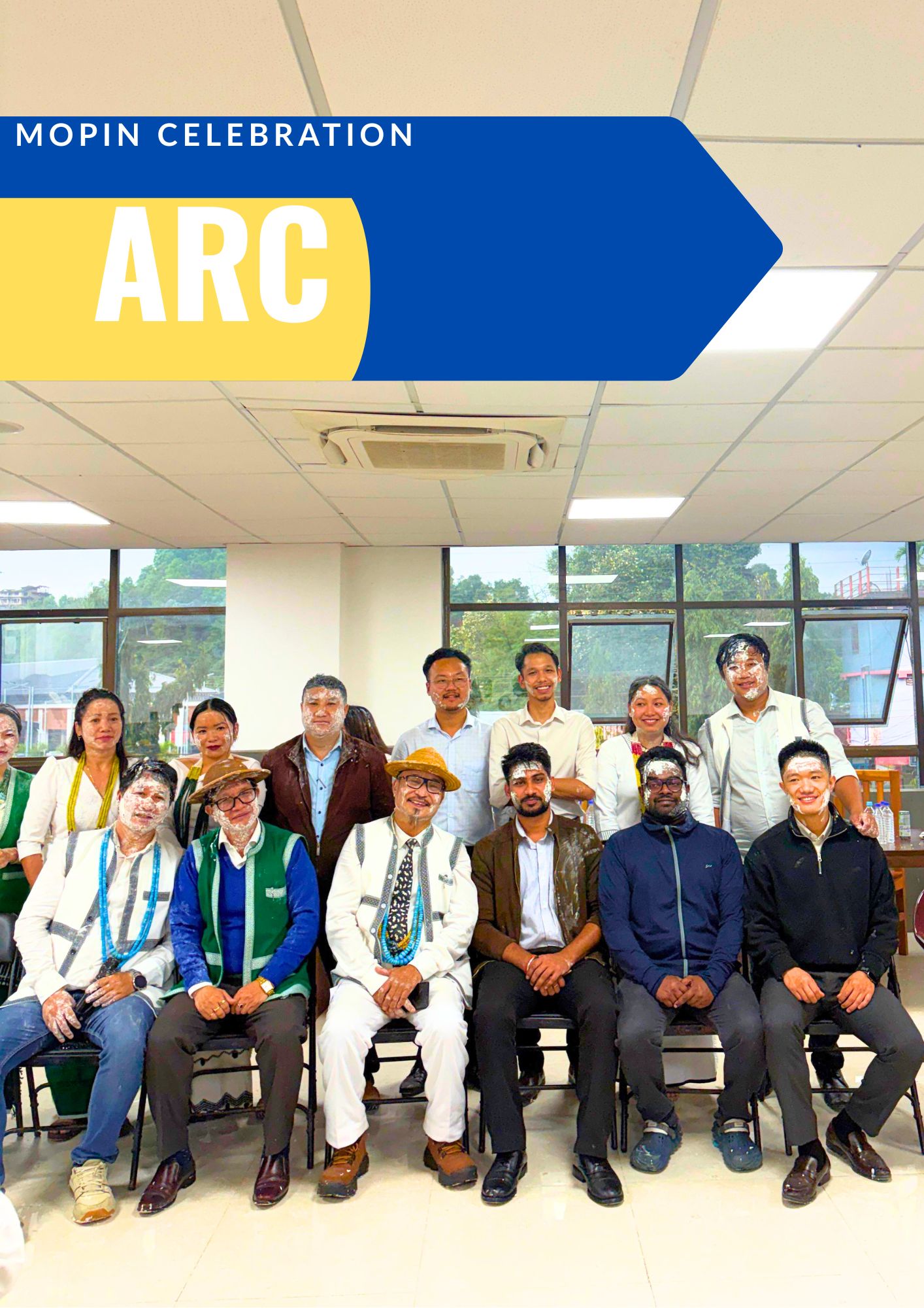 Team APARC Mopin celebration.