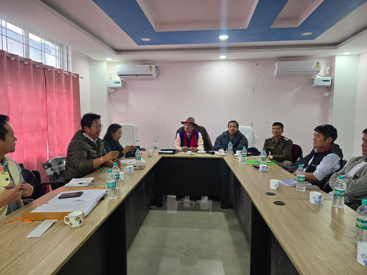 Visit of the Hon’ble MEMBER APARC to Boleng, Siang.
